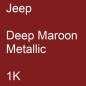 Preview: Jeep, Deep Maroon Metallic, 1K.